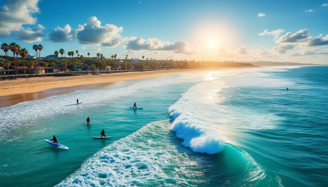 découvrez les meilleures plages de surf en france à visiter en 2025. explorez des spots incontournables pour les amateurs de glisse, entre paysages à couper le souffle et vagues parfaites. préparez-vous à vivre des moments inoubliables sur le sable chaud et profitez de conseils pour choisir votre destination de surf idéale.
