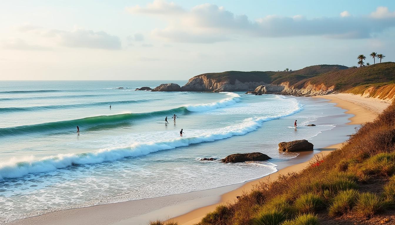 découvrez les 5 plages de surf incontournables en france avec quiksilver. profitez des meilleures vagues, des paysages à couper le souffle et de l'ambiance unique des spots de surf. idéal pour les amateurs de glisse et les passionnés de la mer !